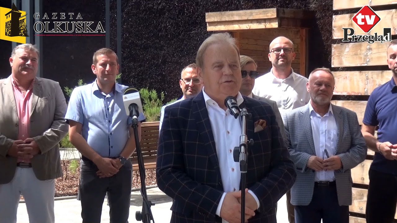 Otwarcie tężni solankowej w Olkuszu