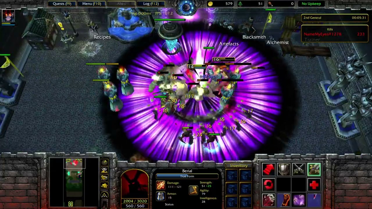 Frontiner Hero Siege v1.05 - solo with Berial ( Demon Hunter )