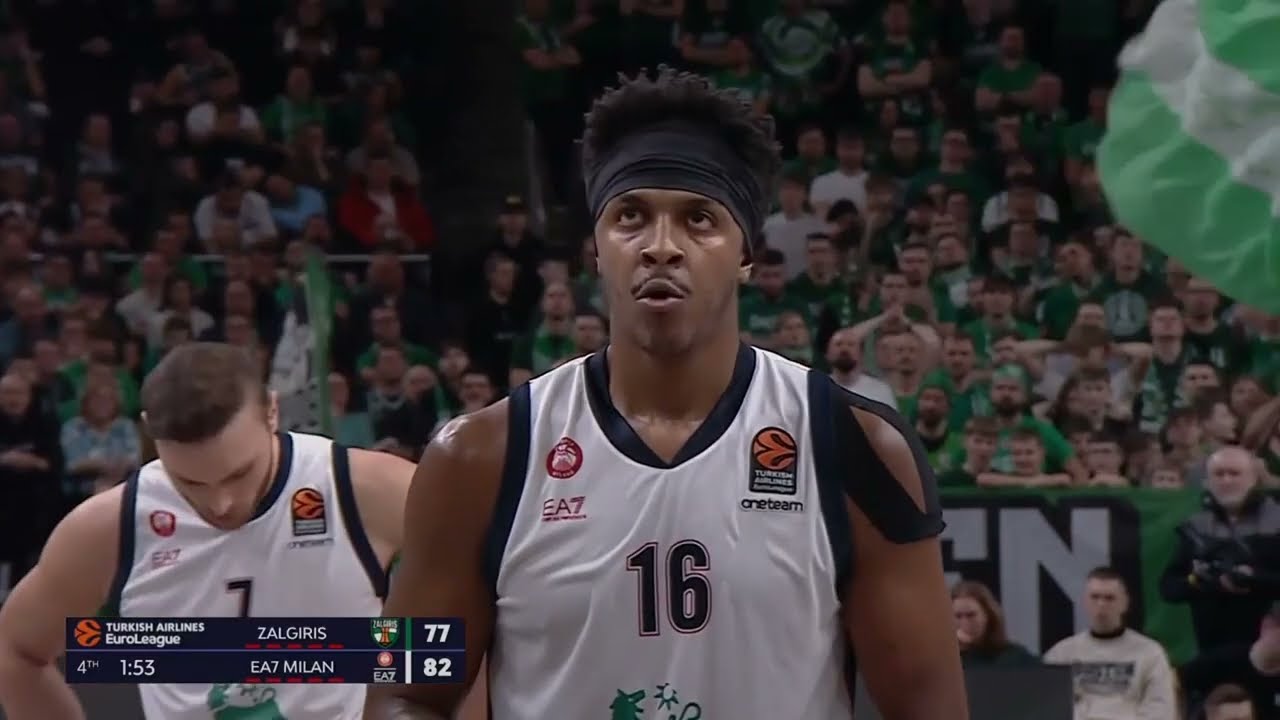 Zach LeDay highlights vs Zalgiris!🔥🔥🇮🇹