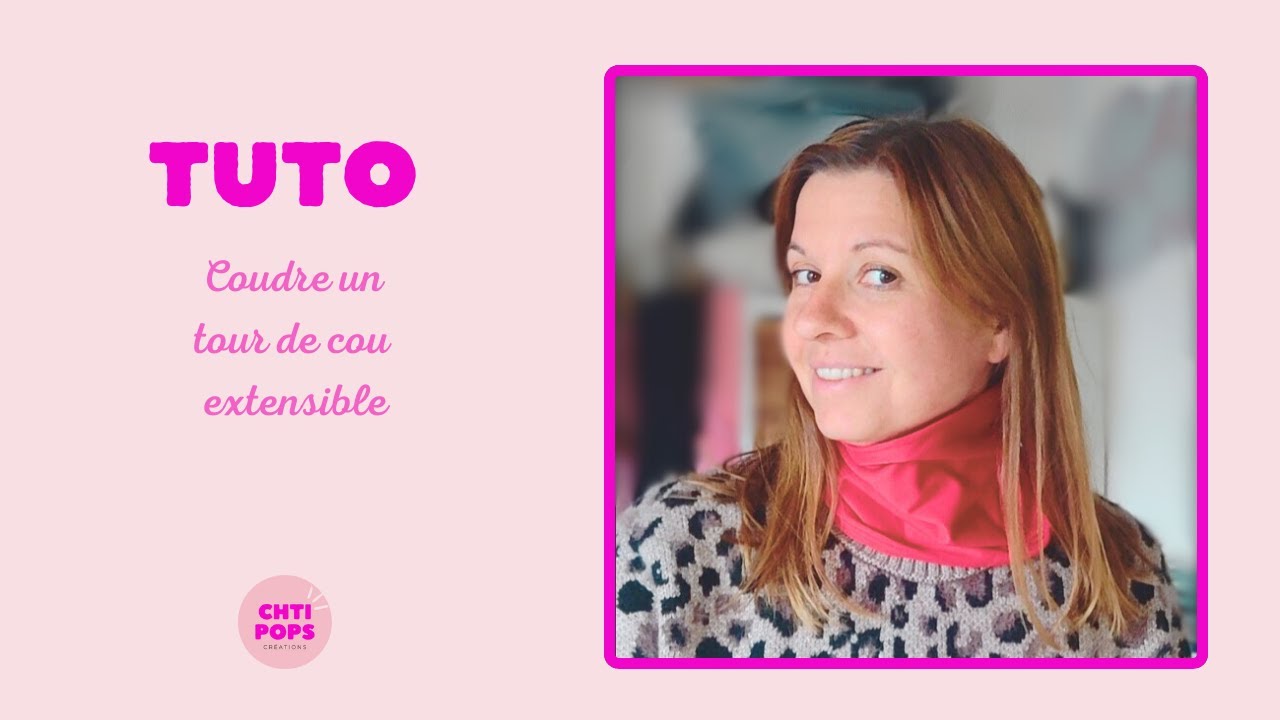 Tuto couture : coudre un snood, tour de cou extensible adulte ou enfant