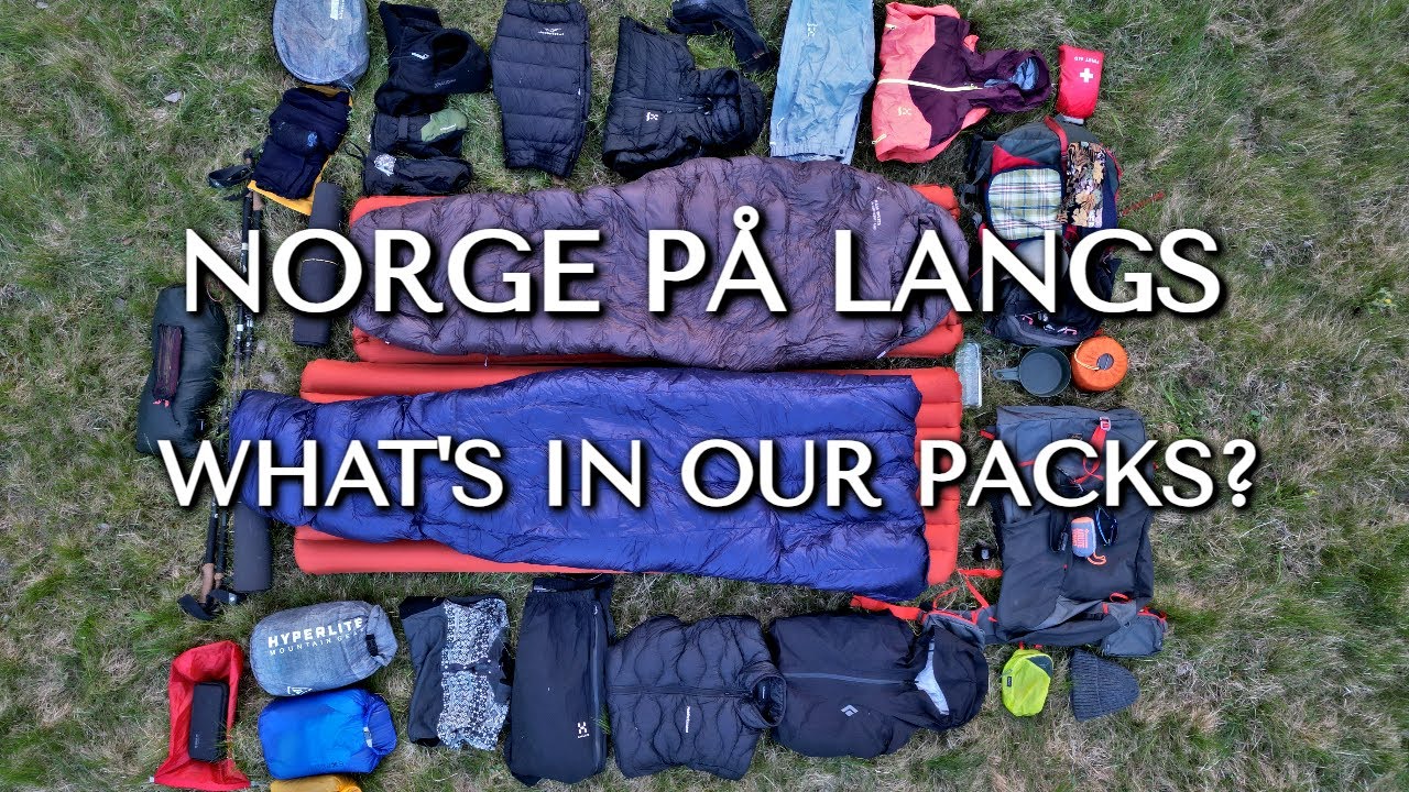 Norge på Langs: What's In Our Packs?
