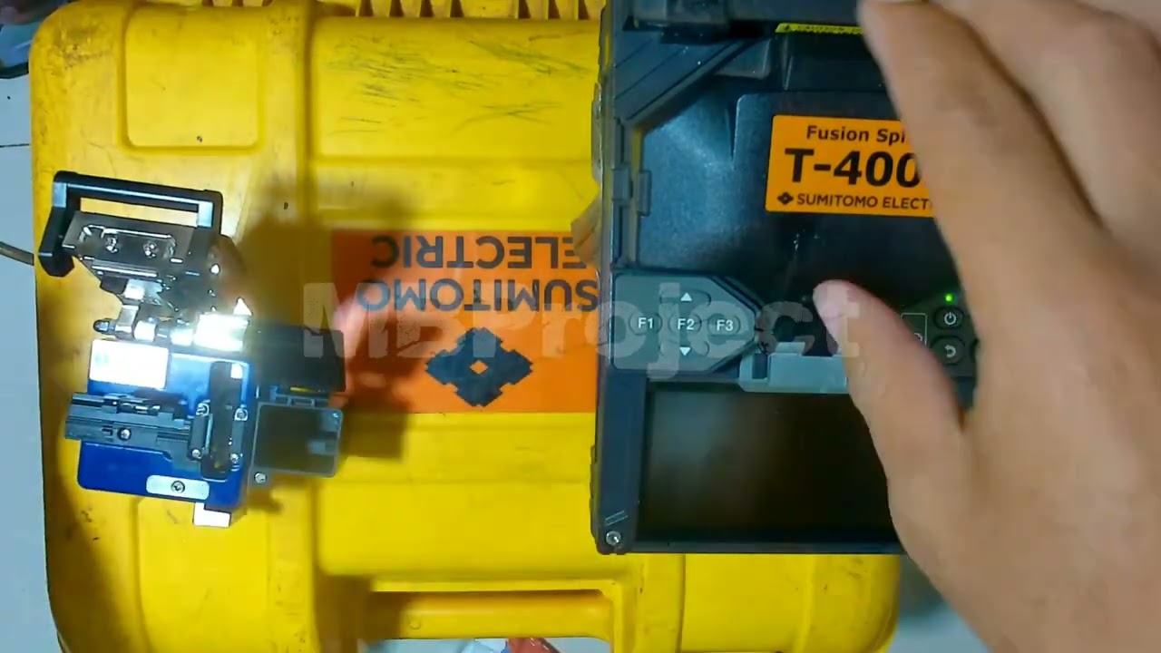 Ganti Elektroda Fusion Splicer yang Benar | Wajib Arc Test! | Fusion Splicer Sumitomo T-400S