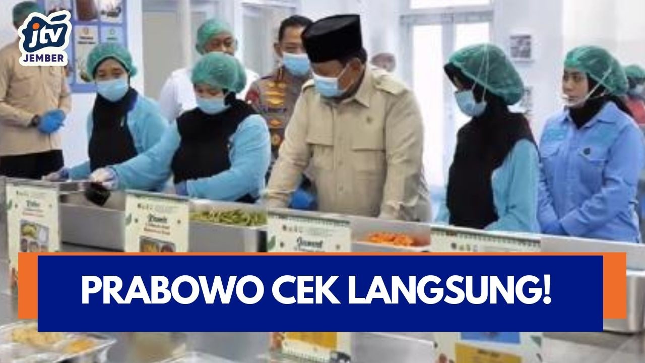 [LIVE] Tinjau SPPG Palmerah, Prabowo Pastikan Program Gizi Nasional Siap!
