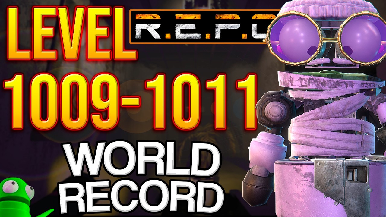 R.E.P.O. Solo World Record Level 1009-1011 | FULL HP AGAIN!💀