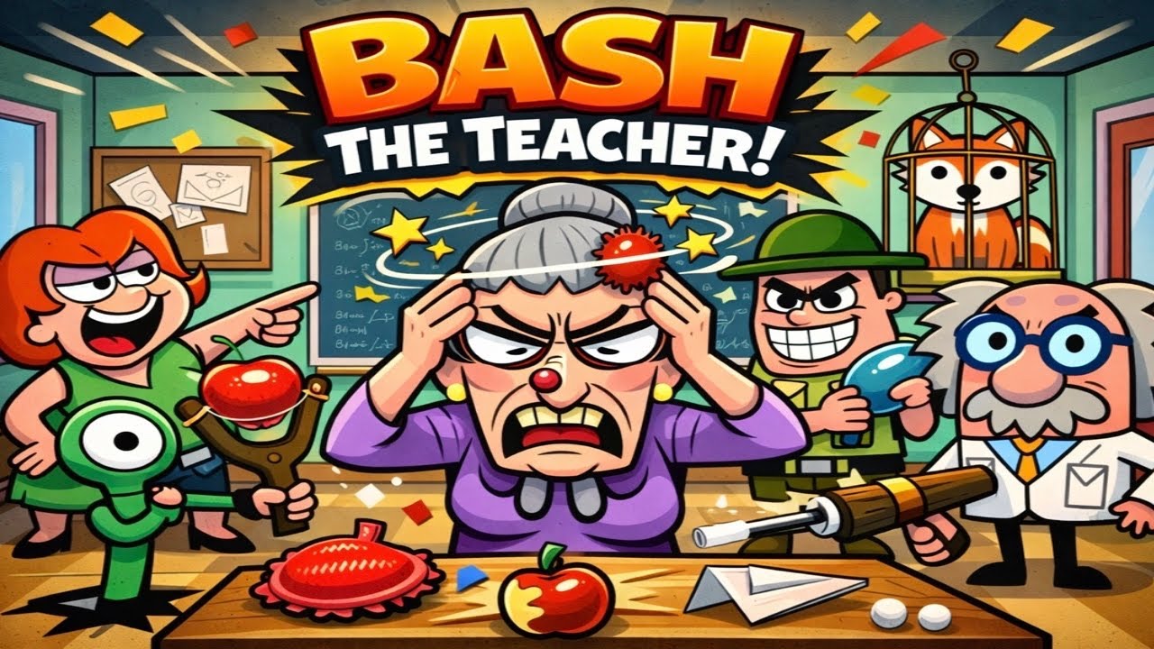 Не могу поверить, что такая игра существует! | Разгромите учителя!!