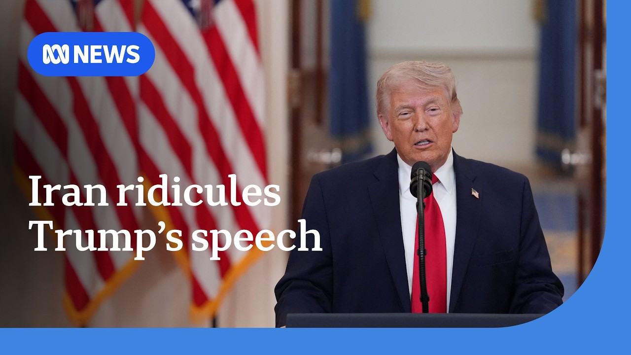 Iran mocks Trump's speech, pledges more destructive attacks against US and Israel | ABC NEWS