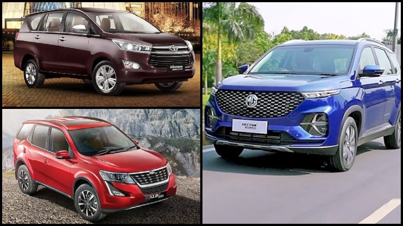 MG Hector Plus vs Toyota Innova vs Mahindra XUV500 - Full Comparison - Let's find out Best for You !