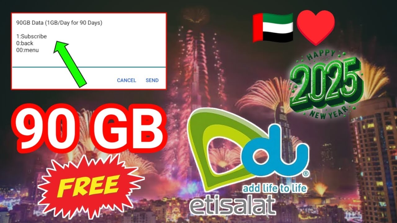 Du New Year Offer 2026 | Get 90GB Data in UAE