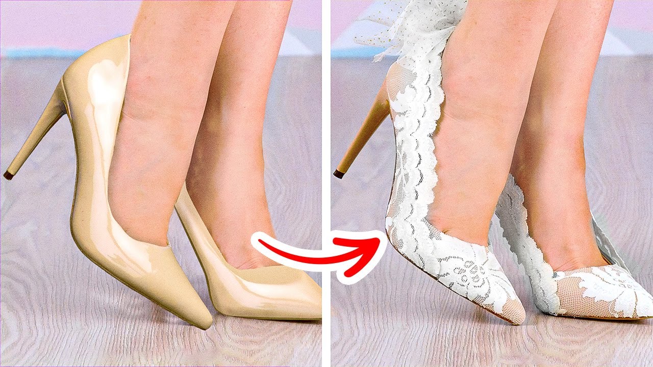 Simple Tips to Makeover Your Old Shoes || Amazing Hacks And Ideas For Your Shoes!