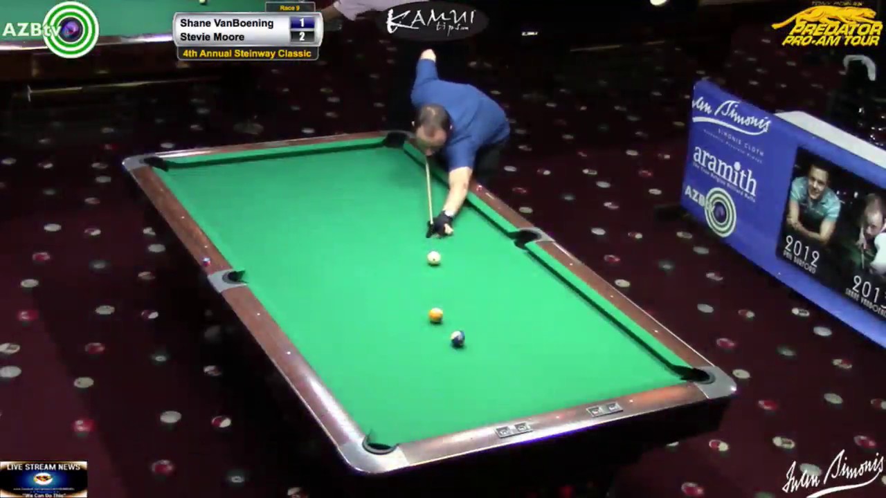 2015 Steinway Classic - Shane Van Boening vs Stevie Moore