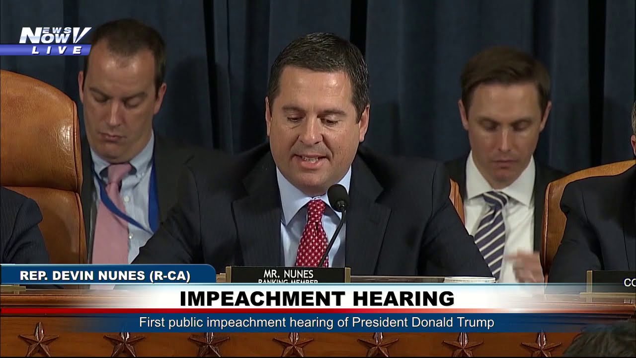 TRUMP IMPEACHMENT: Devin Nunes Opening Statement