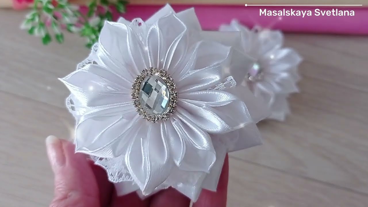 DIY 🎀 КАК я ЛЮБЛЮ эти ШКОЛЬНЫЕ бантики из ленты / Делаем красоту своими руками 🌿