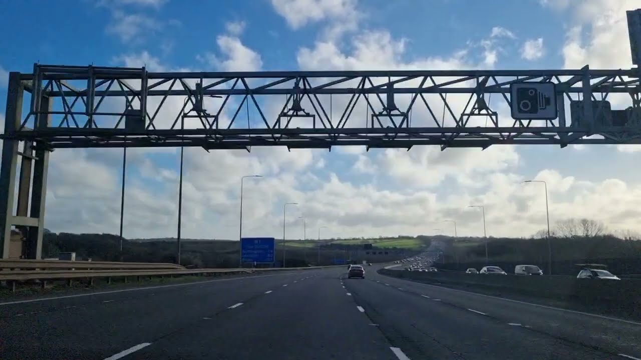 Road Trip UK 🇬🇧 | Driving From Tibshelf To Bristol | Raw Footage | Via M1 | A42 | M42 | M6 | M5 | M4
