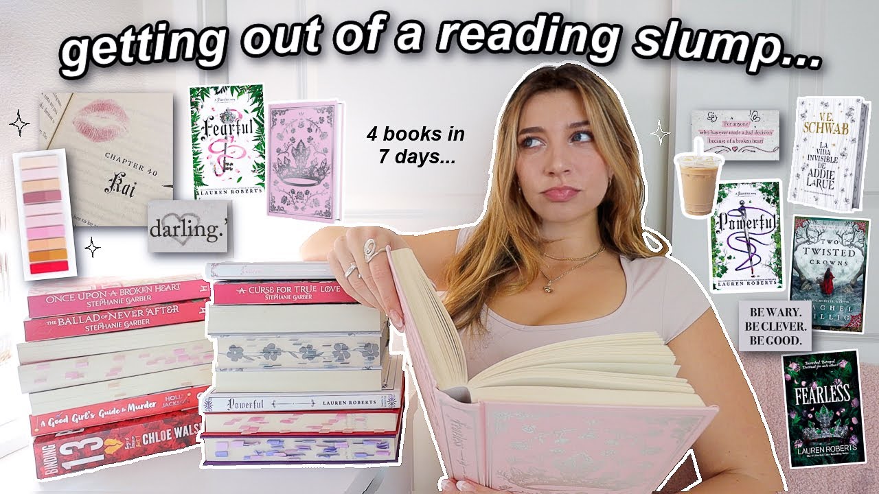 getting back into my READING ERA&hellip; reading four books in ONE WEEK! 