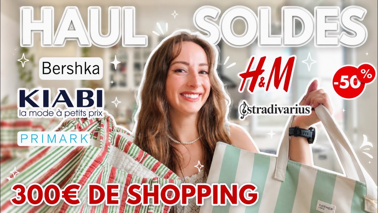BIG HAUL SOLDES 2026 : h&m, stradivarius, primark, tezenis, etam, kiabi ...
