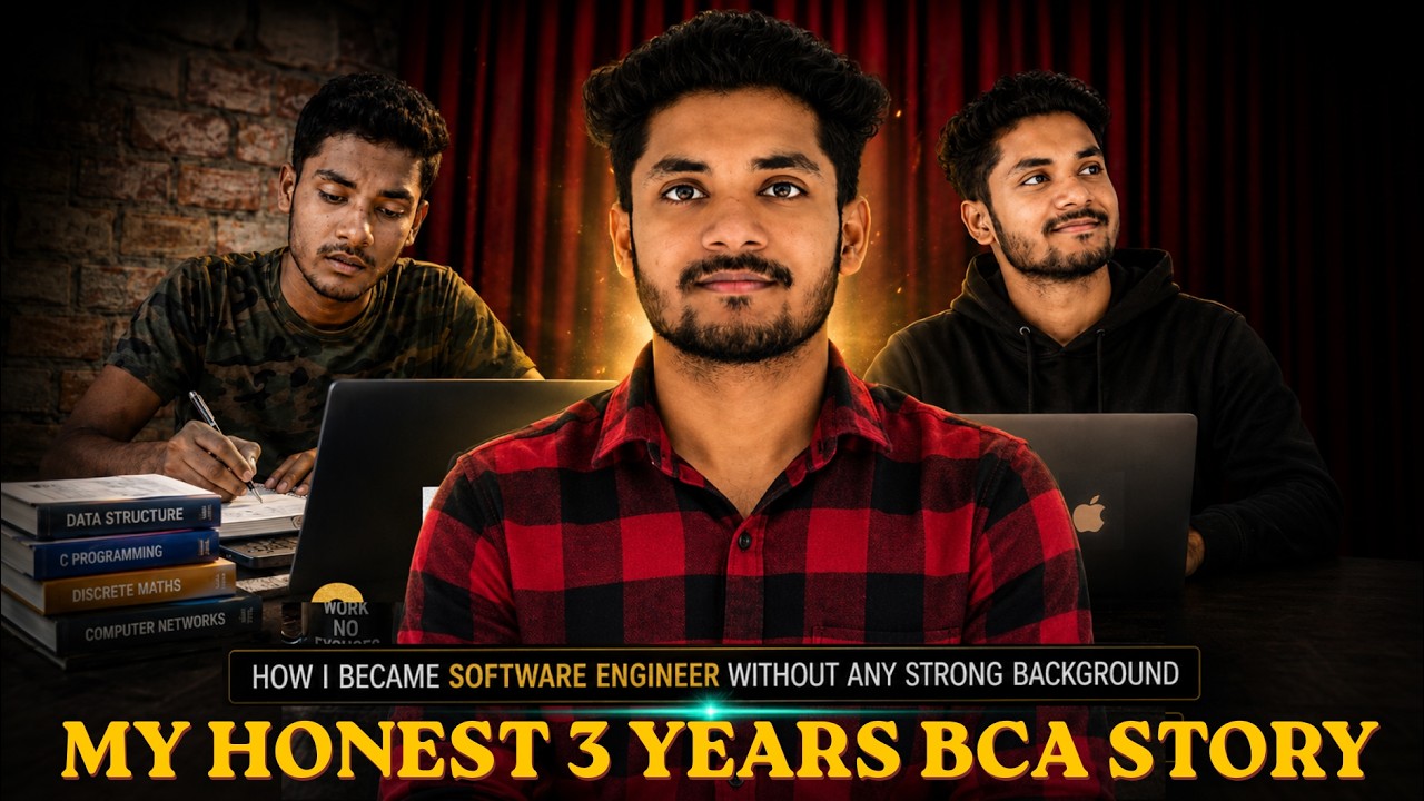 My 3 Years Of BCA Journey: Reality, Placements & My Entire Story | My 3 Years Full BCA Journey #bca