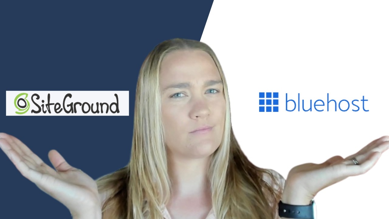 Siteground vs Bluehost. Best website hosting for new businesses