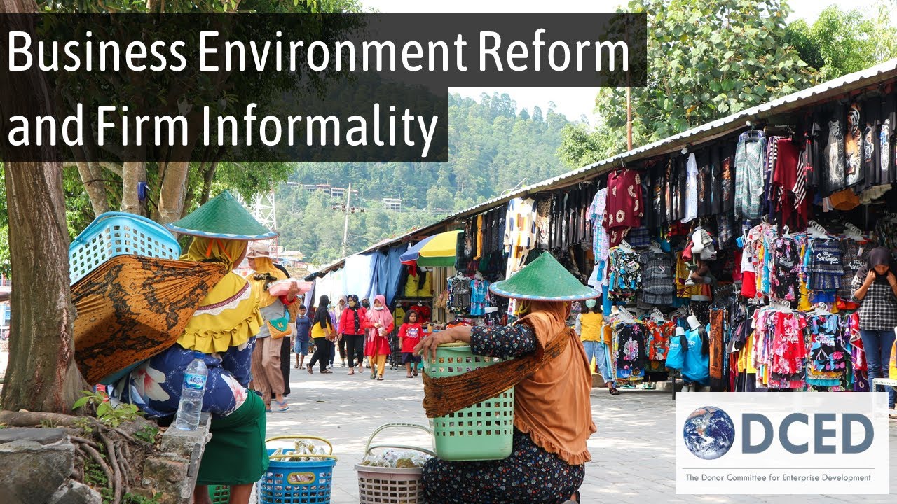 DCED Webinar: Business Environment Reform and Firm Informality