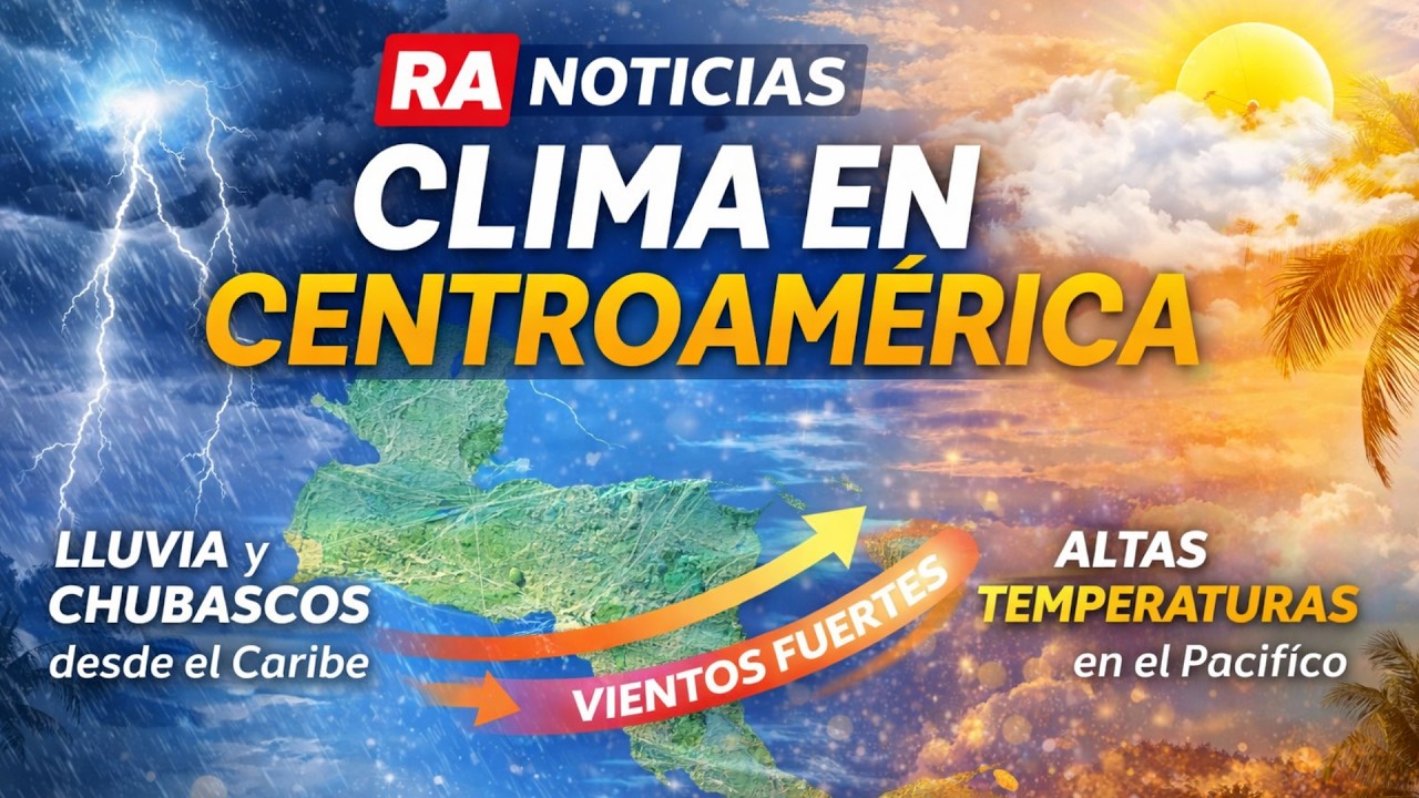 🌡️ Altas temperaturas continúan afectando a Centroamérica