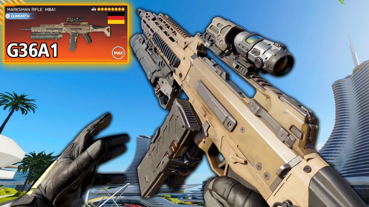 Best Tactical G36A1 of the Future Loadout in Black Ops 7 Gameplay