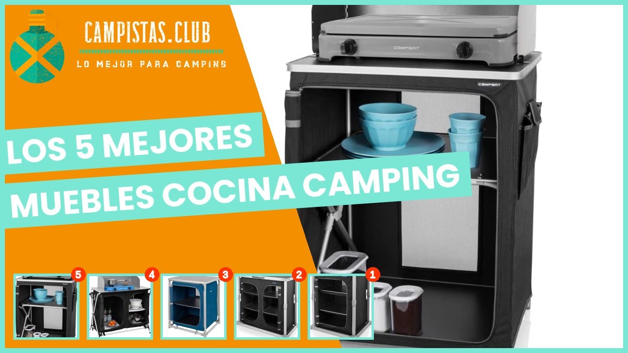 Los 5 mejores muebles cocina camping