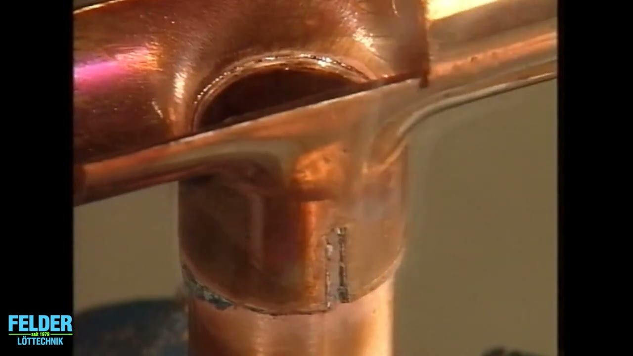 Kapillareffekt beim Weichlöten in der Kupferrohrinstallation