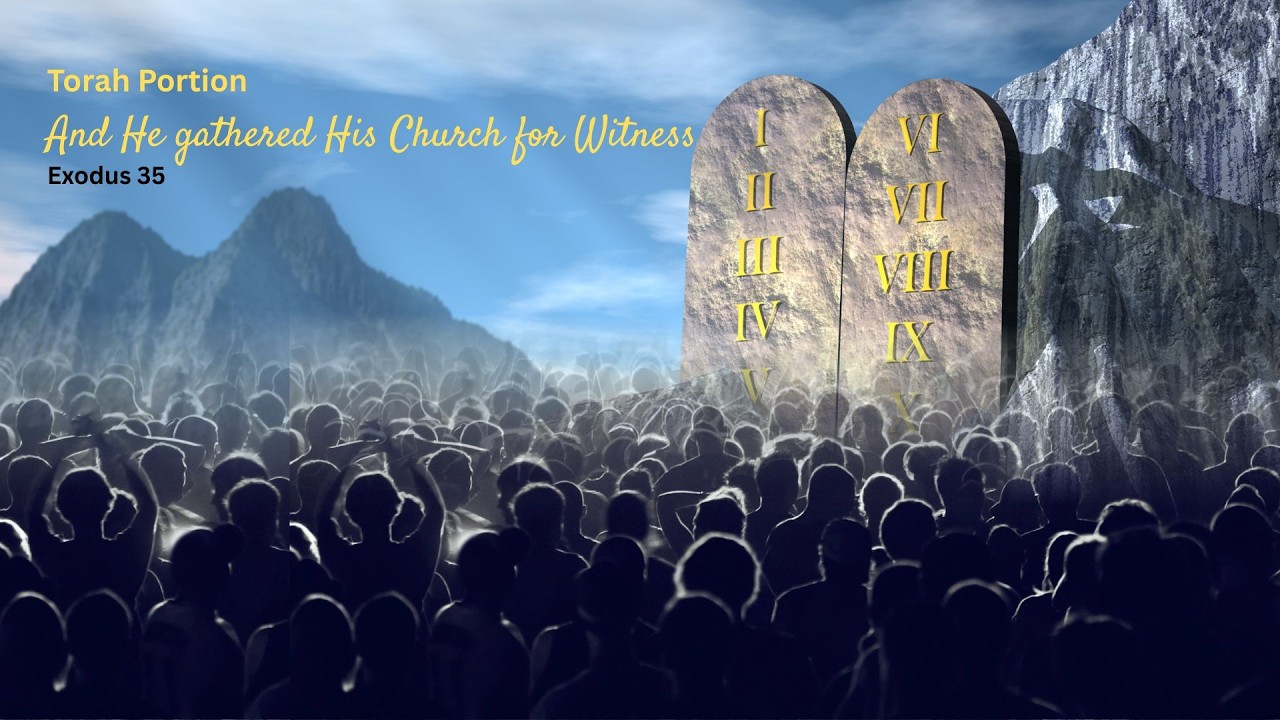 Torah Portion: Ex 35: And he gathered His True Church