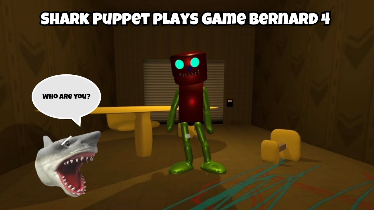 SB Movie: Shark Puppet играет в игру Bernard 4!