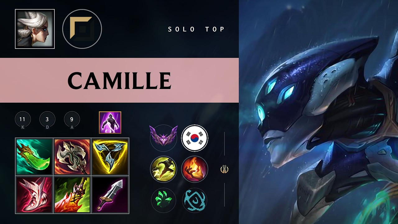 Camille Top vs Zaahen - KR Master Patch 26.10