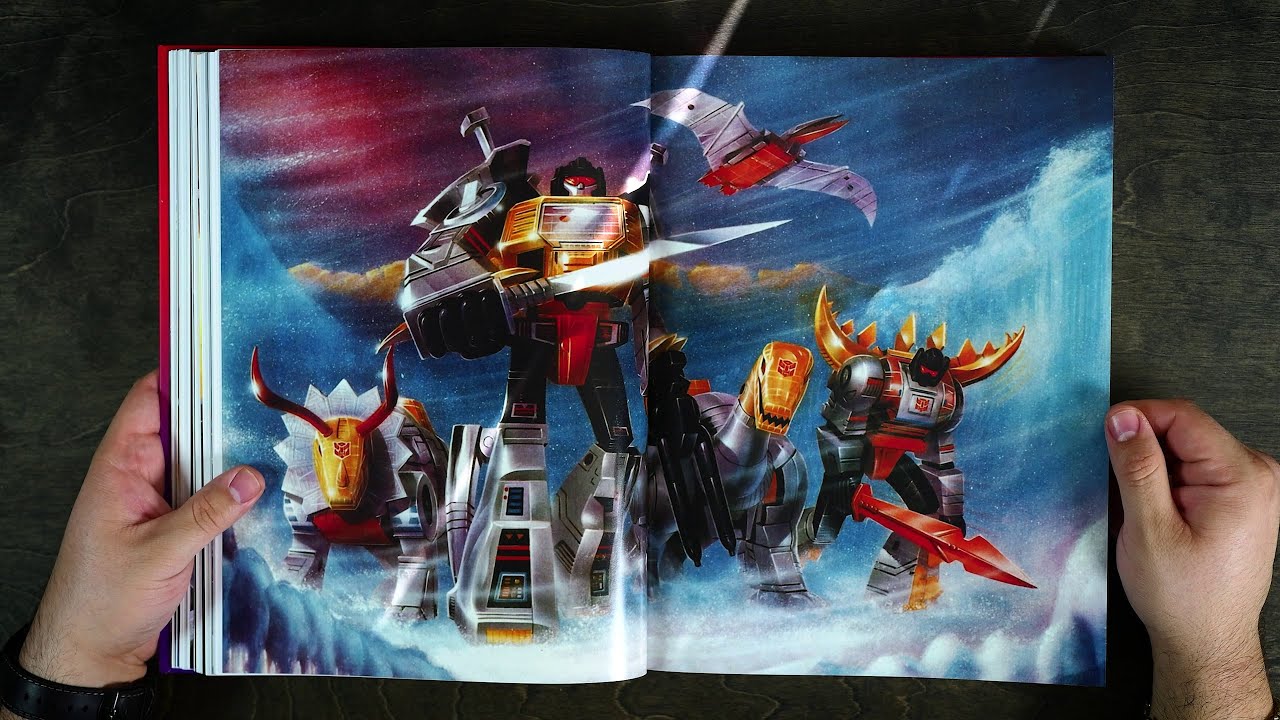 Artbook ASMR - Transformers: A Visual History (Limited Edition) - Page Turning, Relaxing ASMR