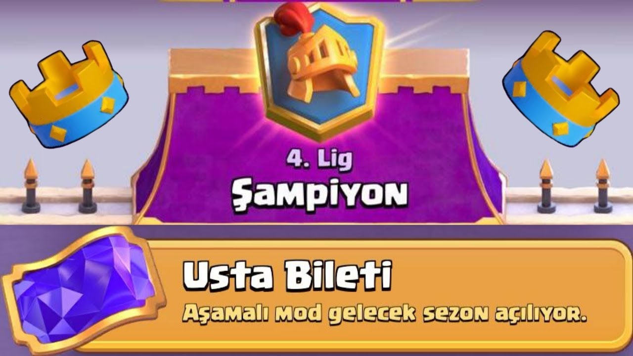 Usta Biletini Kaptık...