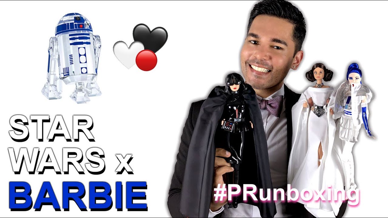 STAR WARS x BARBIE Dolls - Mattel PR Unboxing - Barbie Signature - Review