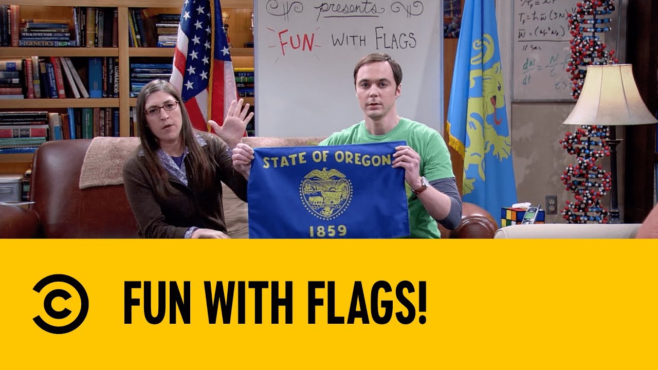 Fun With Flags! | The Big Bang Theory | Comedy Central Africa