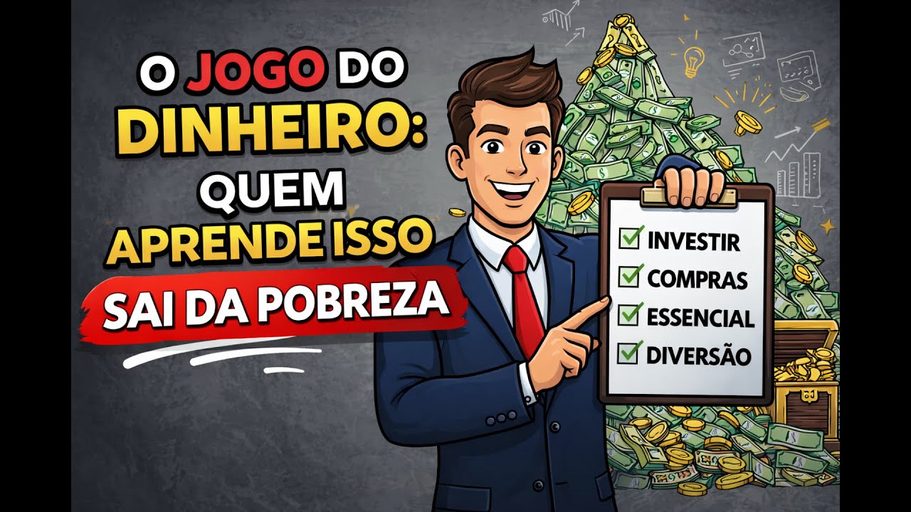 O JOGO DO DINHEIRO: Quem Aprende Isso Sai da Pobreza