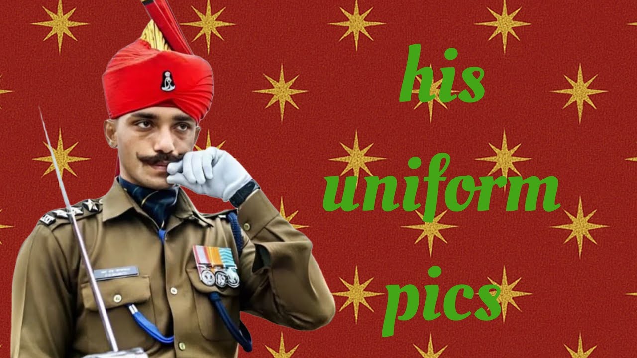 Maj rishabh singh sambyal /uniform pics/ #rss #adc #majorrishabhsinghsambyal #parasf 