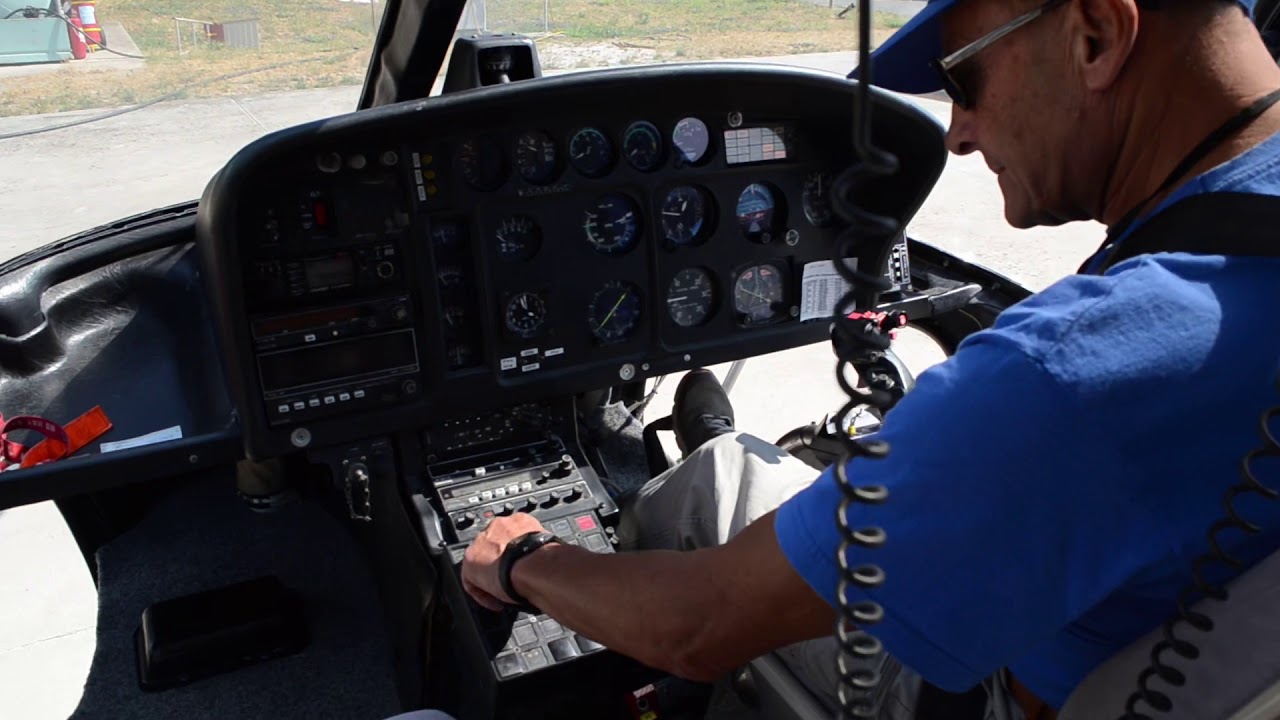 AS350 B2 Start procedure