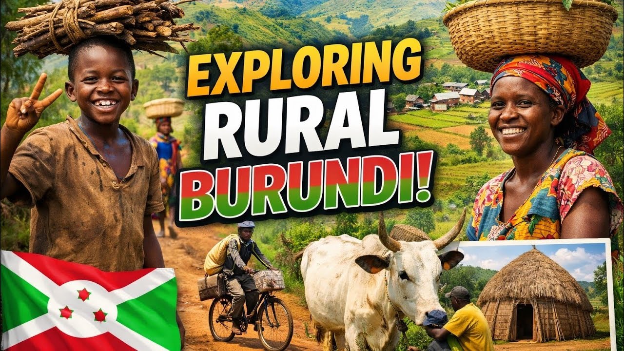 A Journey Through Rural Burundi | Village Life & Beautiful Nature.. Enjoy together 
