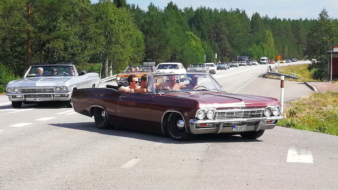 65 Impala meet in Rättvik Sweden 2018