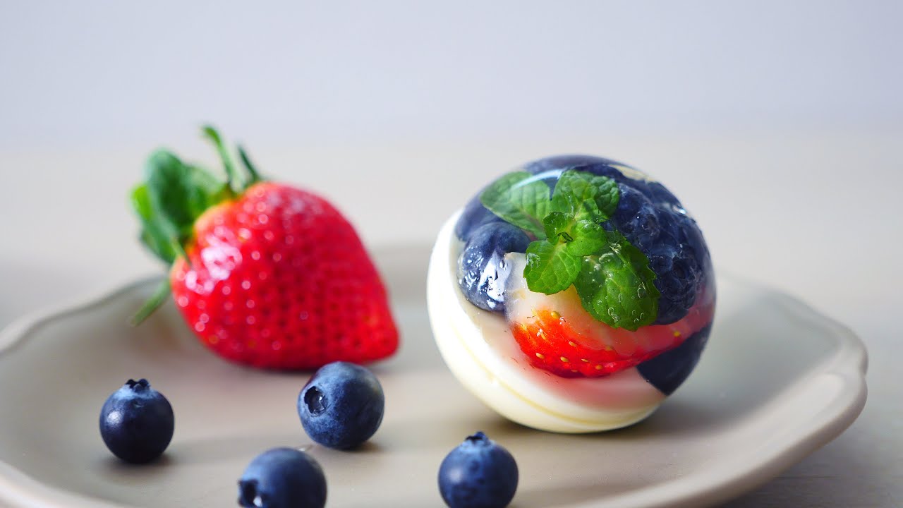 キラキラまんまるチーズケーキ Spherical Cheesecake