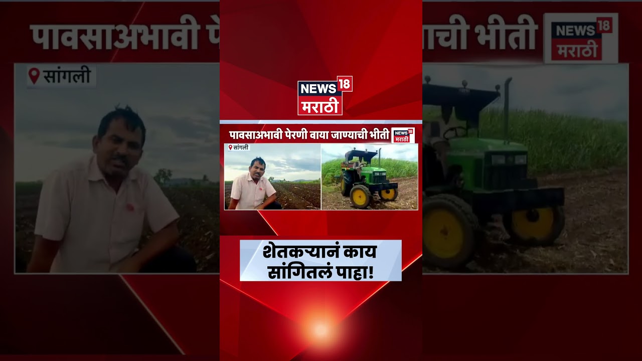 Sangli News | पावसाची प्रतीक्षा कायम! बळीराजा संकटात.. | Farmer News | Marathi News