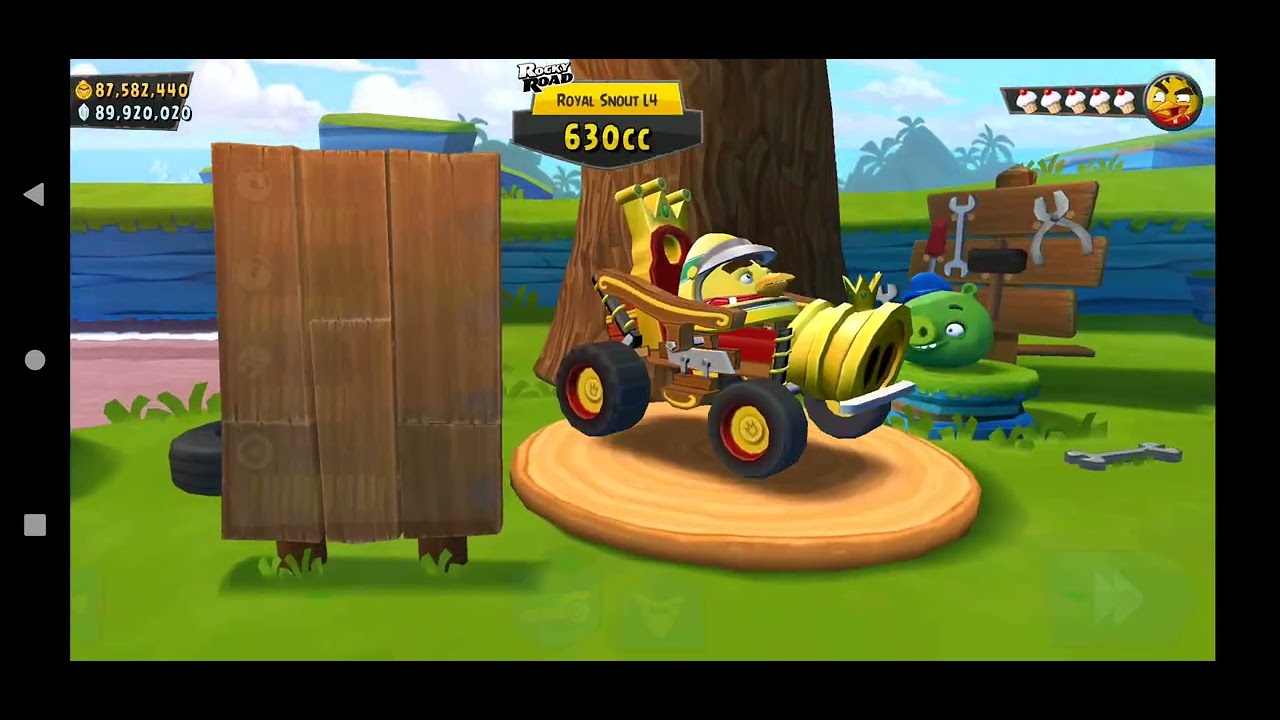 Angry birds go fun edition Senna universal karts pick our