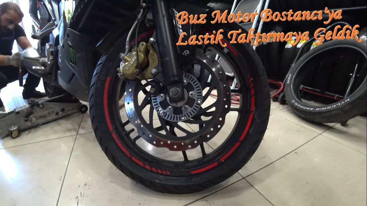 Buz Motor Bostancı'ya Lastik Taktırmaya Geldik [4K]