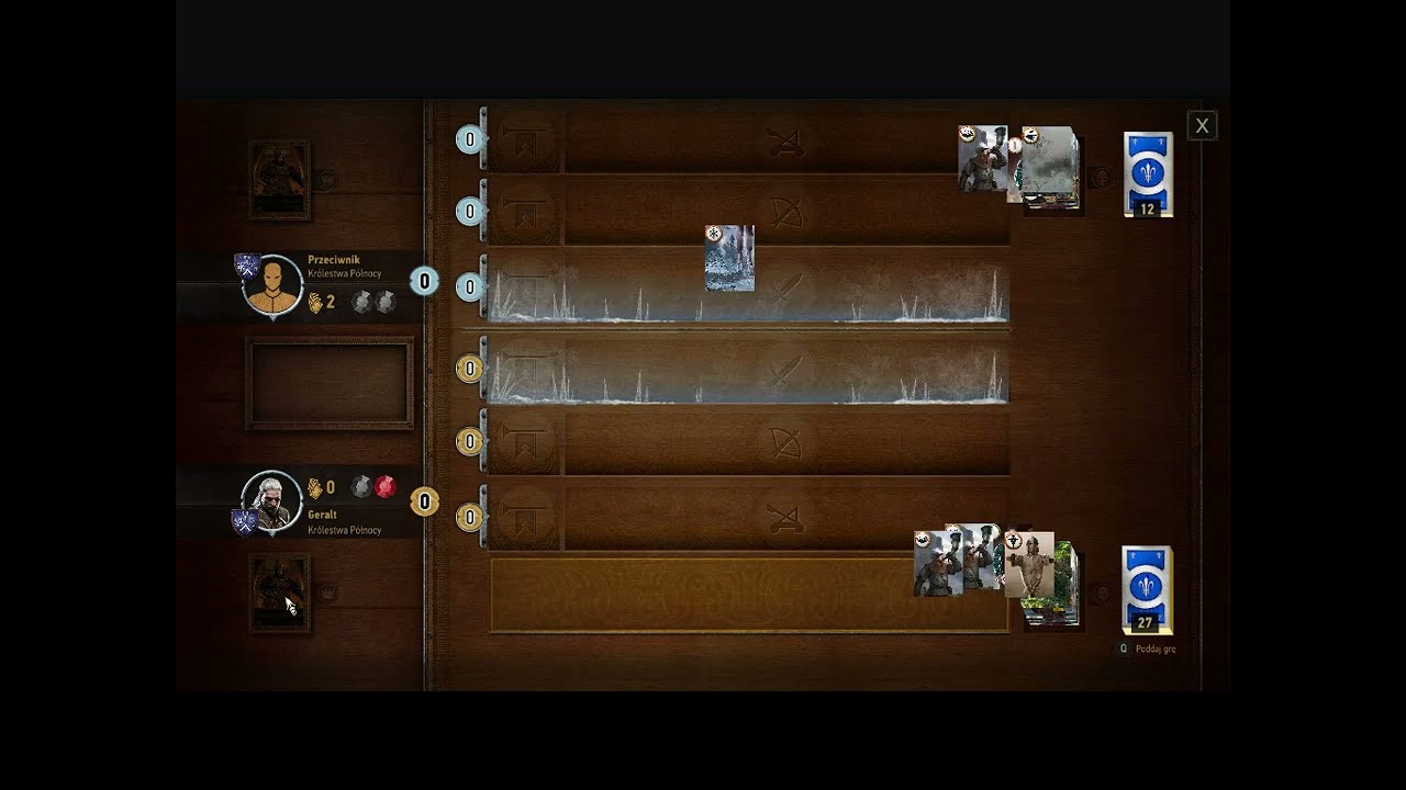 Gram w gwinta w grze Wiedźmin 3