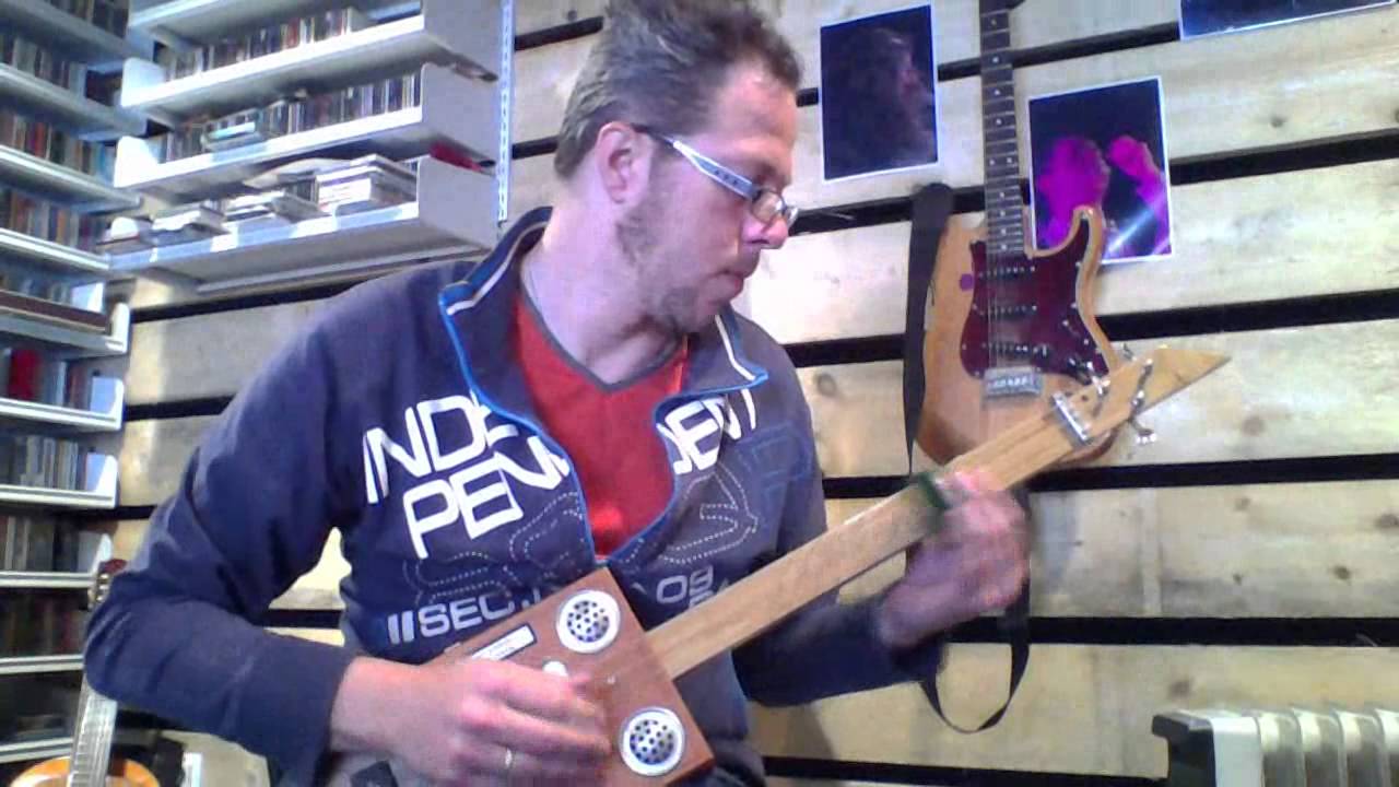 Cigarbox Blues Debut - by Sem van Blerk