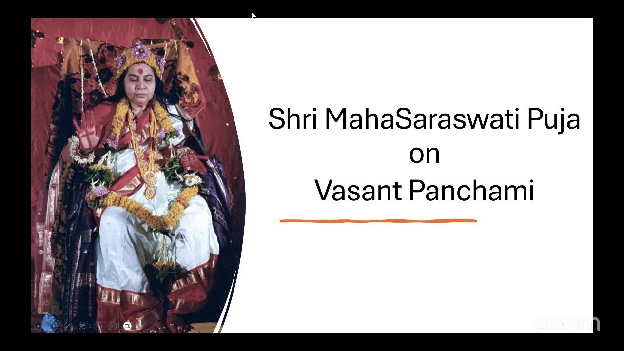 Shri MahaSaraswati puja Vasant Panchami Jan 23 2026