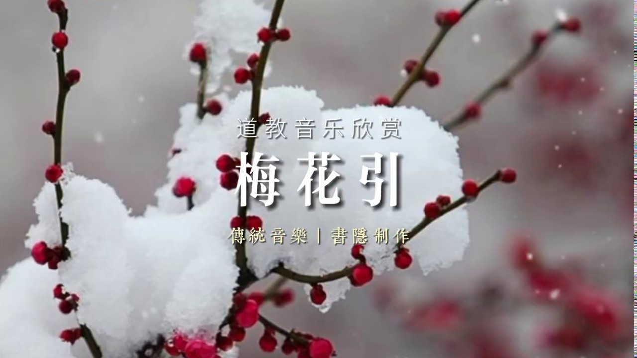 道教音乐丨梅花引山居吟，丝丝入扣渐入心，妙乐美景，引人入胜