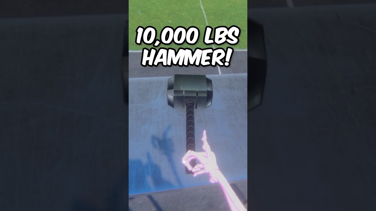 Thors Hammer vs Gibable NPC! 💀🔨