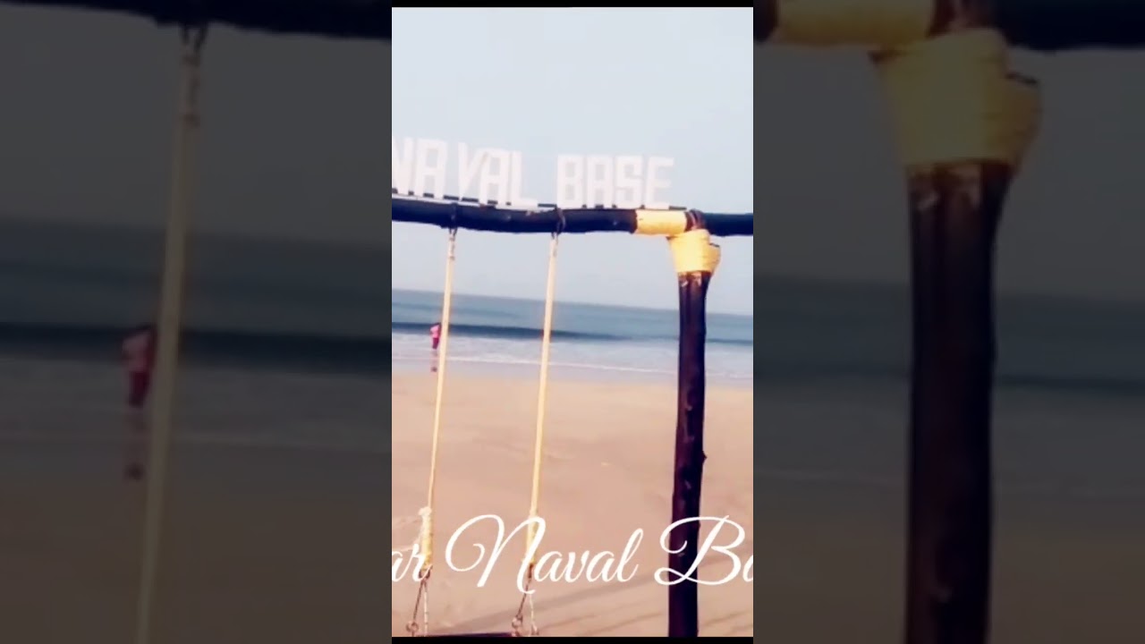 Samandar  me kinara tu .... ⛱️ Near Naval Base , Karnatka # Samandar
