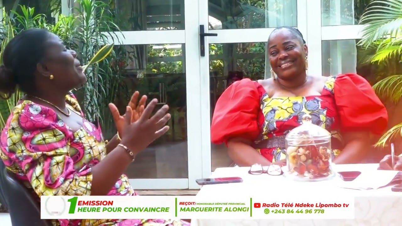 Sekele ya politique ya ba femme Mongalaise ebimi na 1heure pour convaincre.
