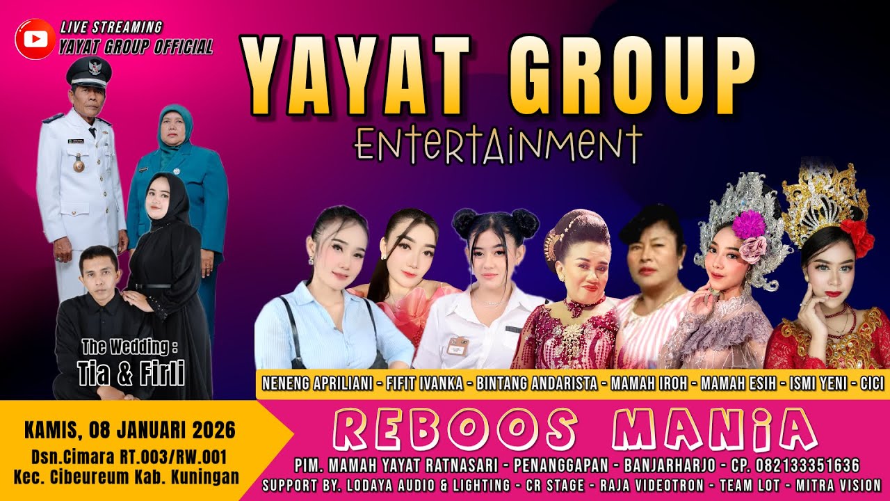 LIVE  YAYAT GROUP || CIMARA - CIBEUREUM - KUNINGAN KAMIS, 08 JANUARI 2026